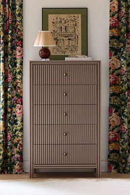 Hale Canvas Five-Drawer Dresser