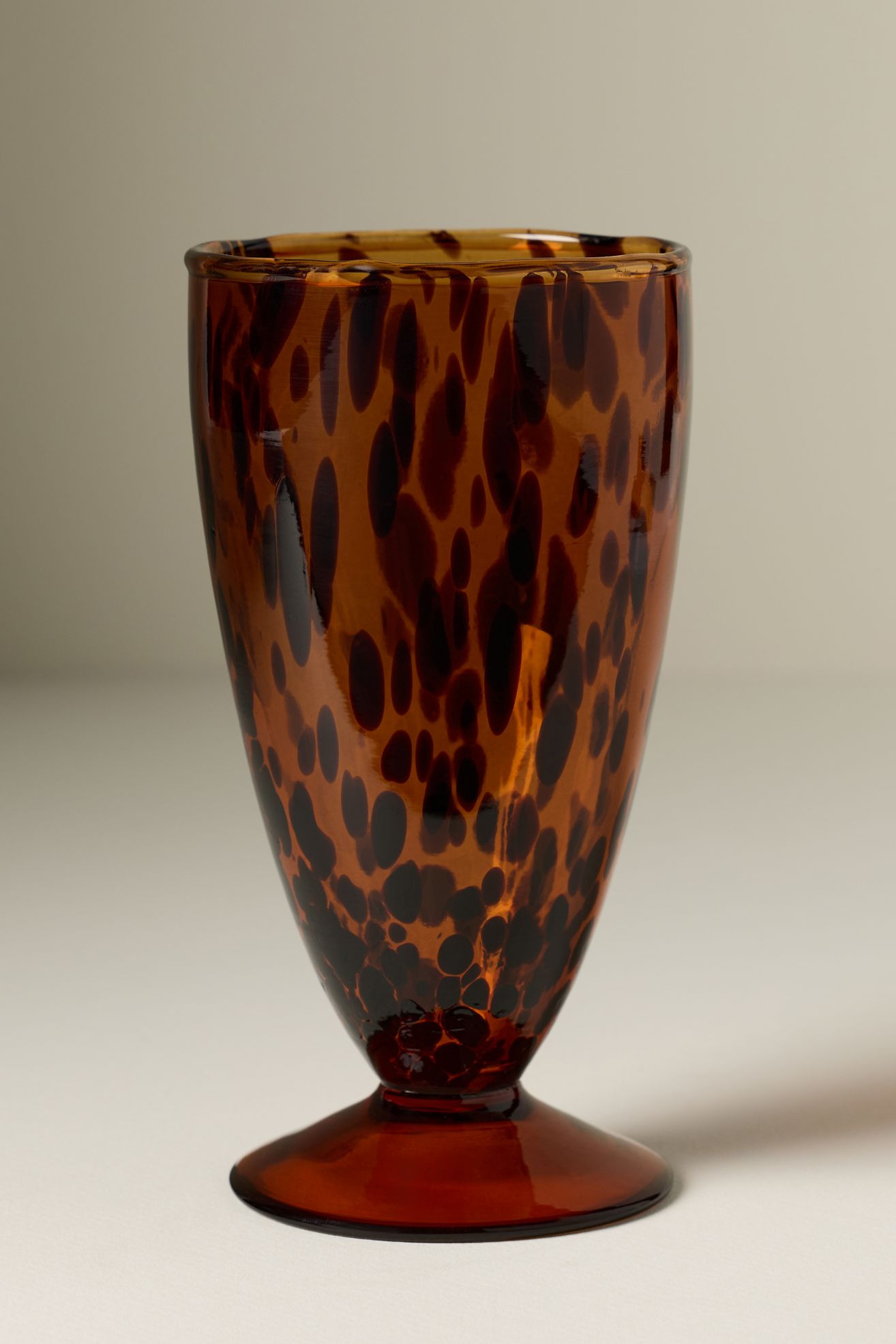 Gia Tortoise Goblet - Brown, Standard, One Size