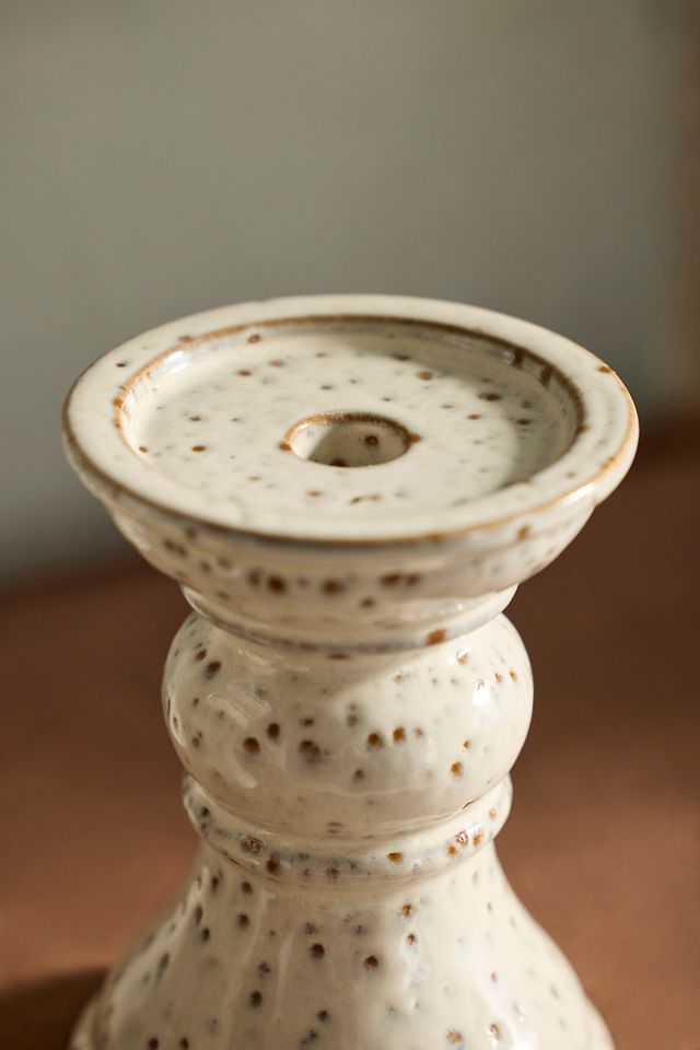 Boiled Glaze Ceramic Taper Holder #2