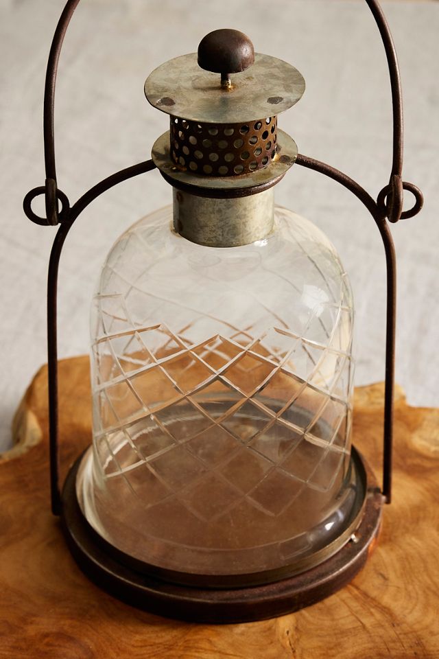 Cut Glass + Iron Lantern #2