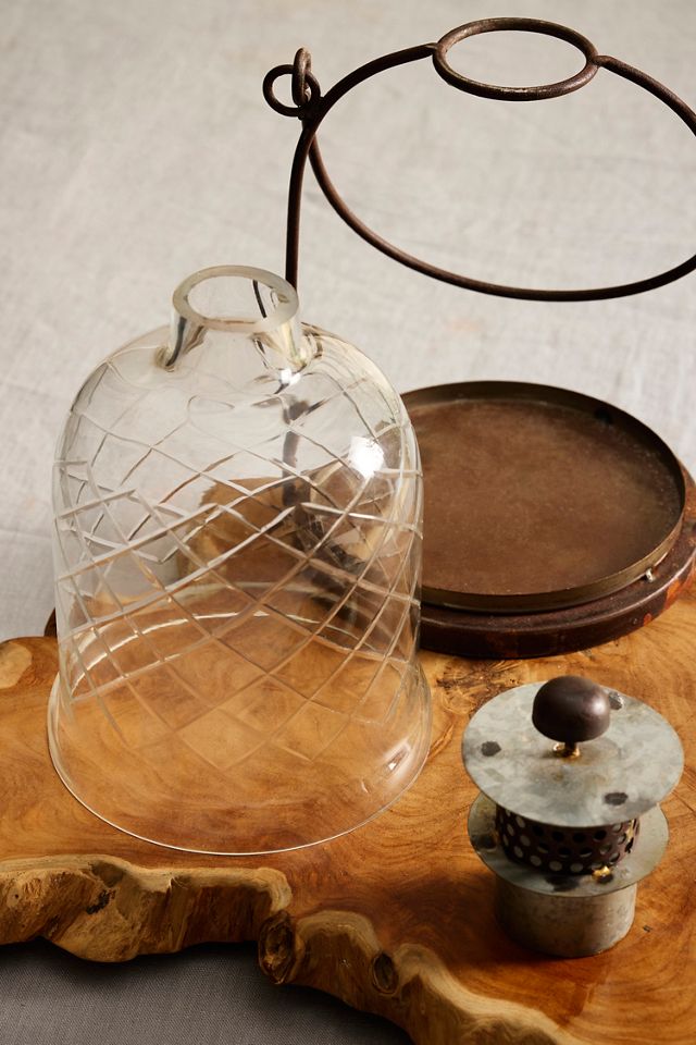 Cut Glass + Iron Lantern #1