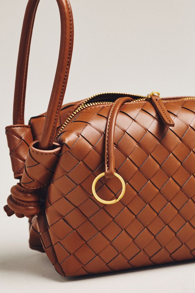 Loop-Strap Woven Crossbody Bag #2