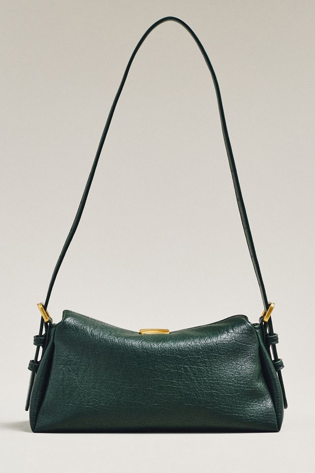 Slouchy Faux-Leather Crossbody Bag #1