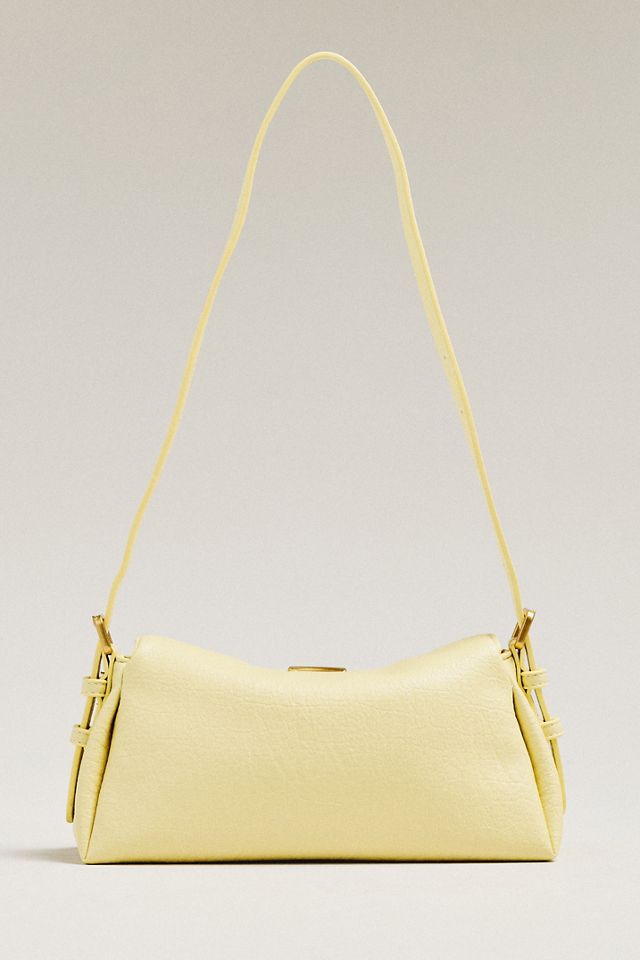 Slouchy Faux Leather Shoulder Bag #1