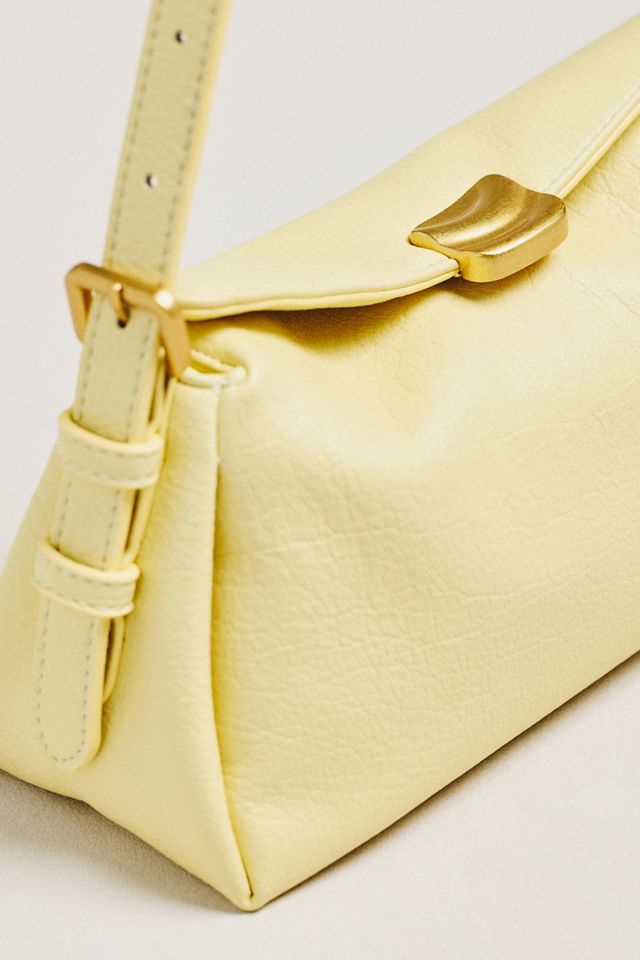 Slouchy Faux Leather Shoulder Bag #2