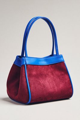 POOLSIDE Ravello Floral Straw Bucket Bag | Anthropologie