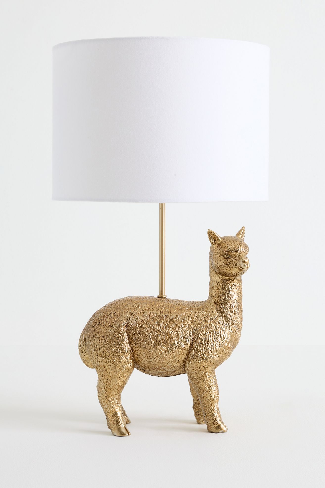 Icon Alpaca Table Lamp - Brass, One Size