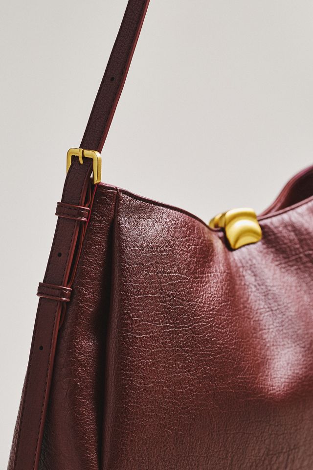 Sac à bandoulière plissé à boucle #2