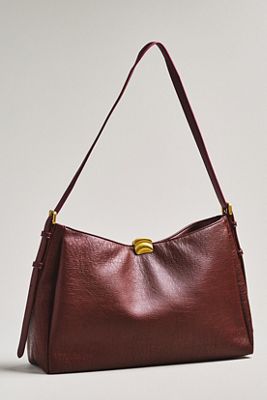 Bolso de Hombro Slouchy Plegable con Hebilla