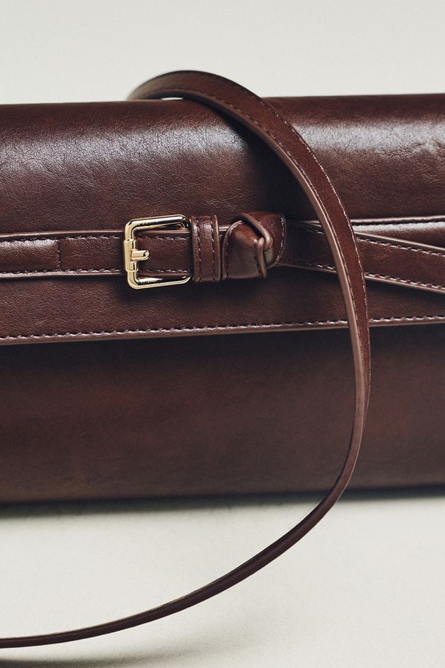 Structured Belted Crossbody Bag #3