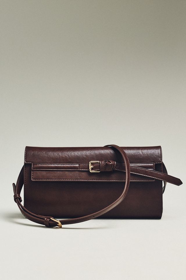 Structured Belted Crossbody Bag #1