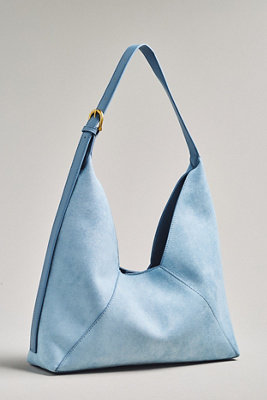 By Anthropologie Cutout Shoulder Bag In Blue