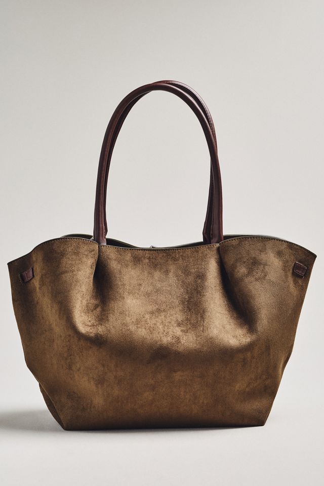 By Anthropologie Sac Fourre-Tout Ceinturé en Suédine #1