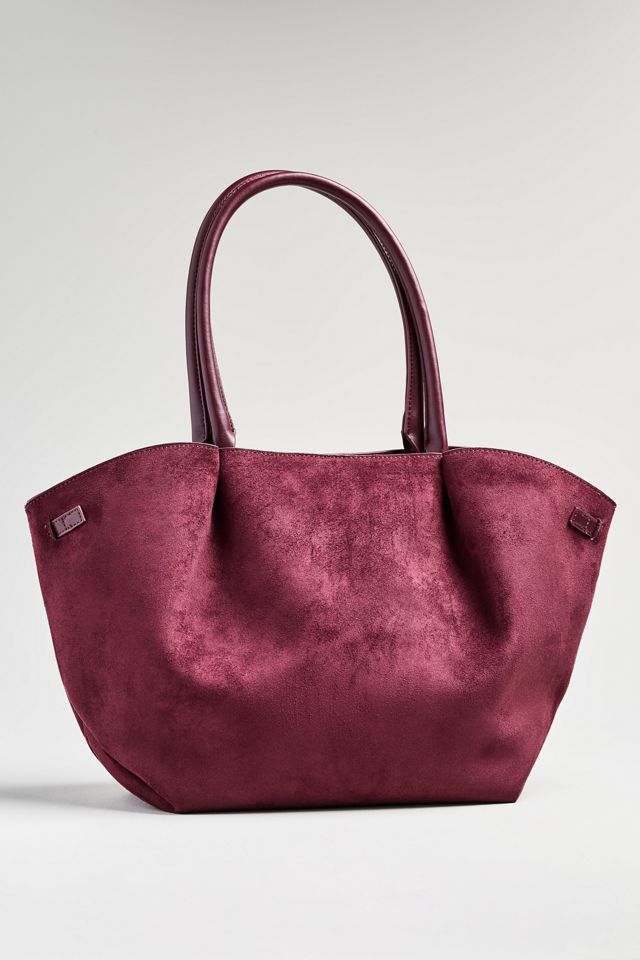By Anthropologie Faux-Suede Belted Tote #2