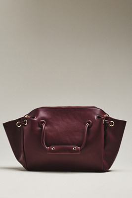 By Anthropologie Bauble Handle Shoulder Bag In Purple