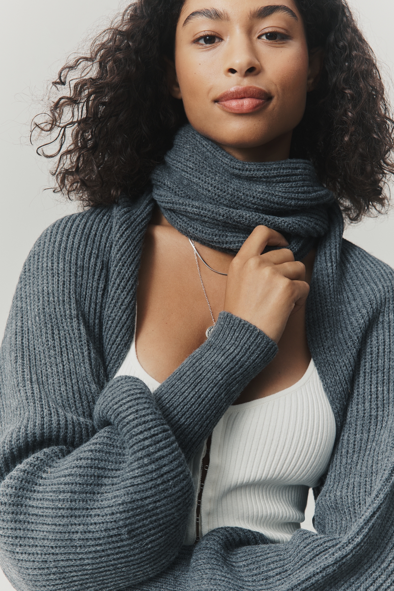 By Anthropologie Twist Shrug Sweater