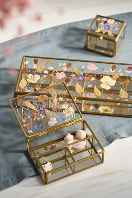 Pressed Floral Box