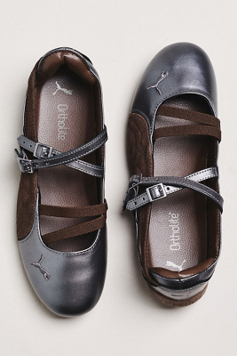 PUMA Speedcat Ballet Lux Leather Sneakers | Anthropologie