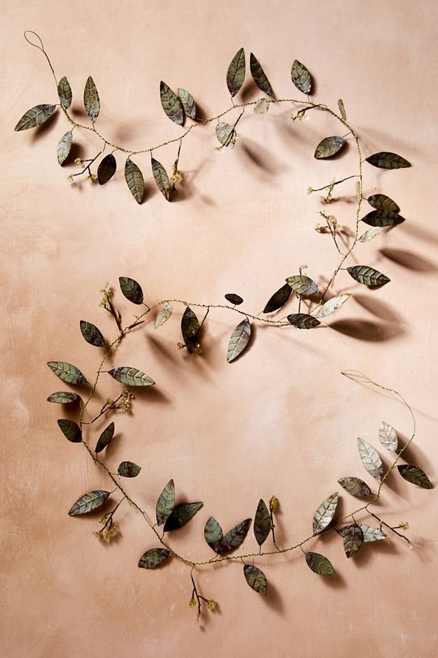 Leaf + Berry Iron Garland #2