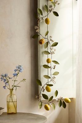 Lemon Vine Iron Garland