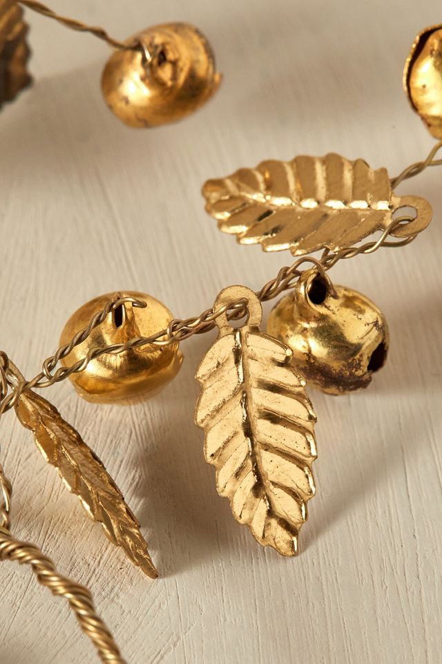 Jingle Bell + Leaf Garland #1
