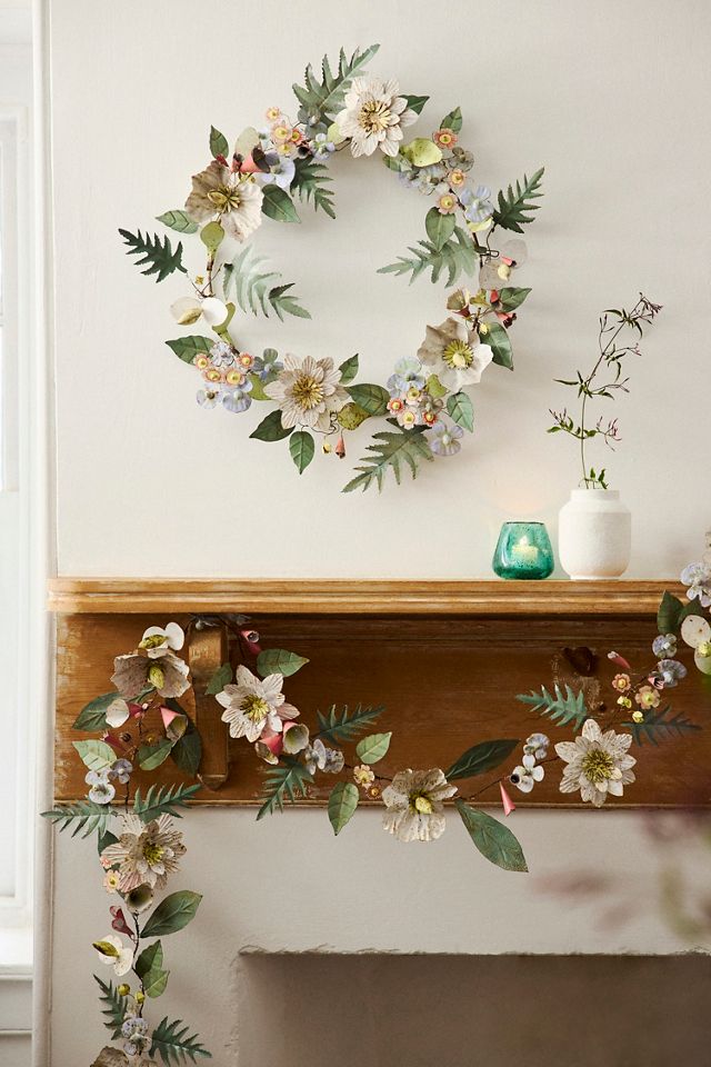 Tropical Floral Iron Garland #1