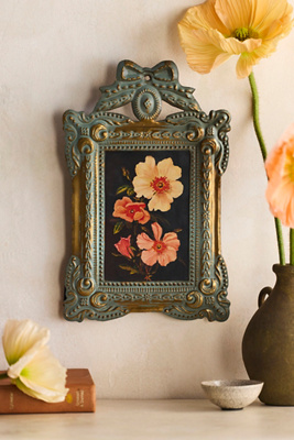 Anthropologie Bow Picture Frame In Multi