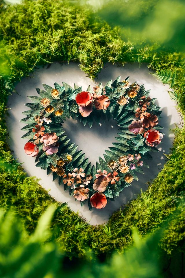 Iron Heart Leaf Wreath #2