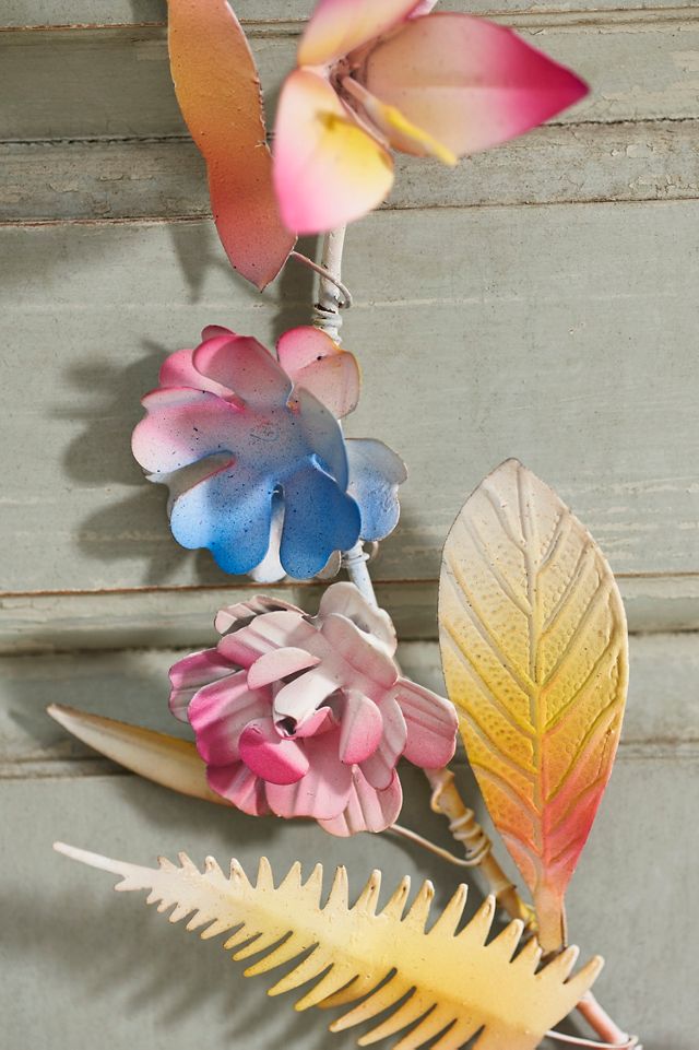 Floral Heart Iron Wreath #1