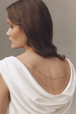 Ettika Delicate Double Back Body Chain