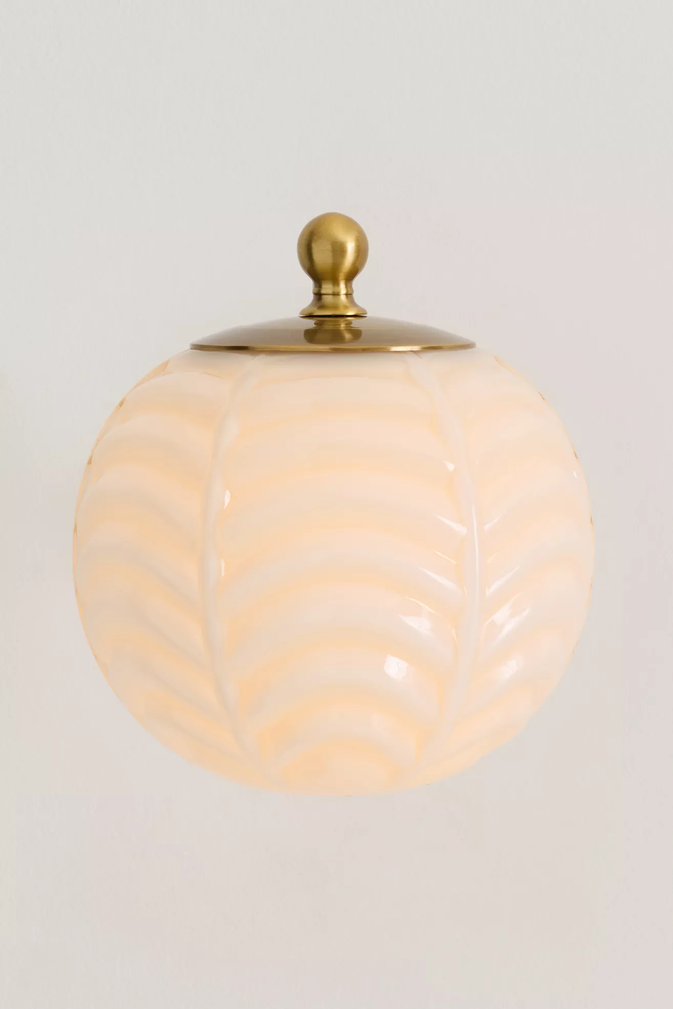 Charlotte Milk Glass Sconce - thumbnail 3