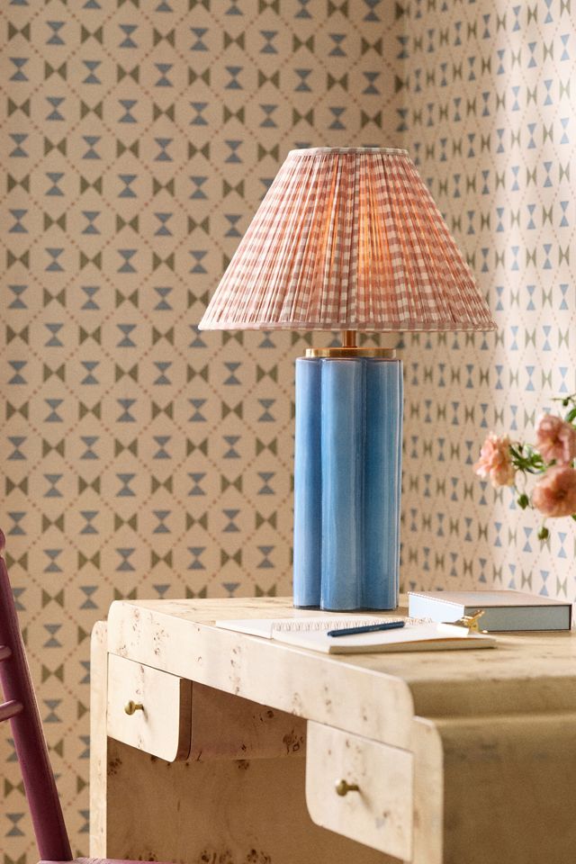 Scalloped Glass Lamp Base #6