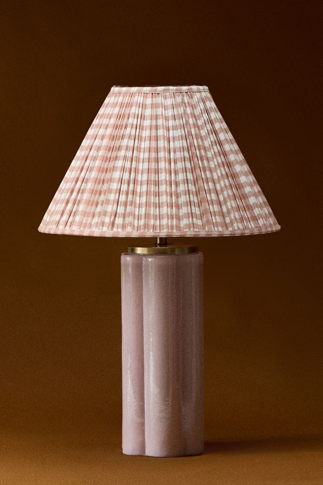 Scalloped Glass Lamp Base #5