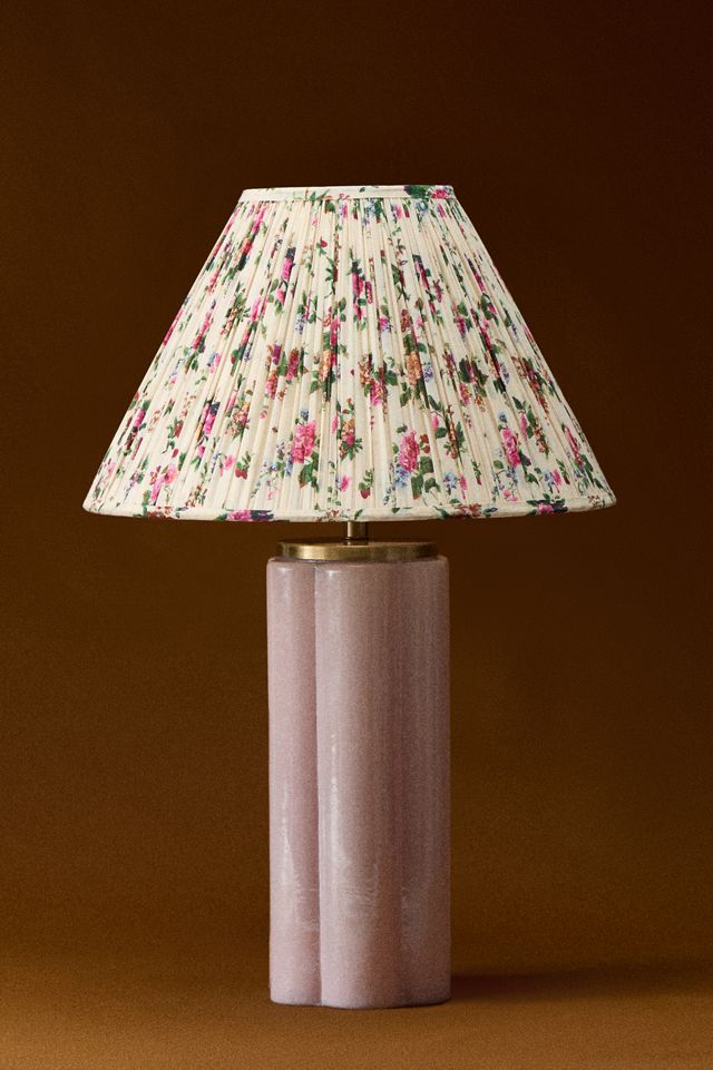 Scalloped Glass Lamp Base #2