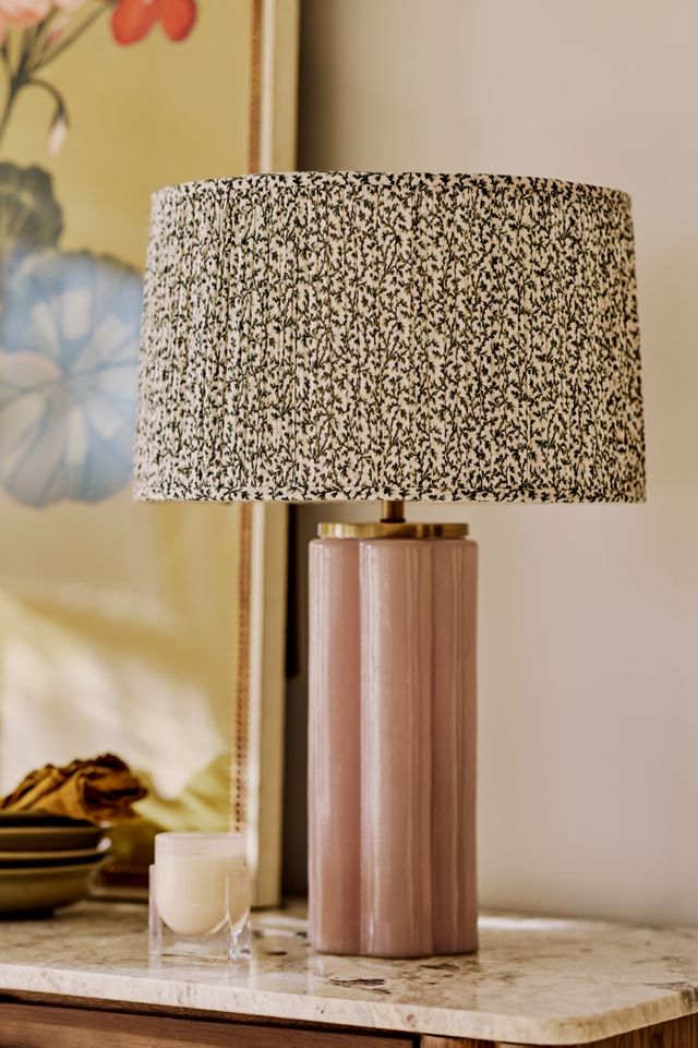 Scalloped Glass Lamp Base #6
