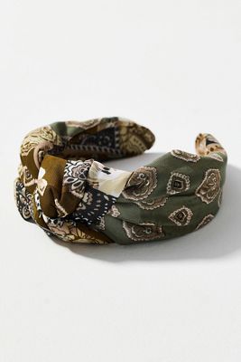 Everly Paisley Knot Headband