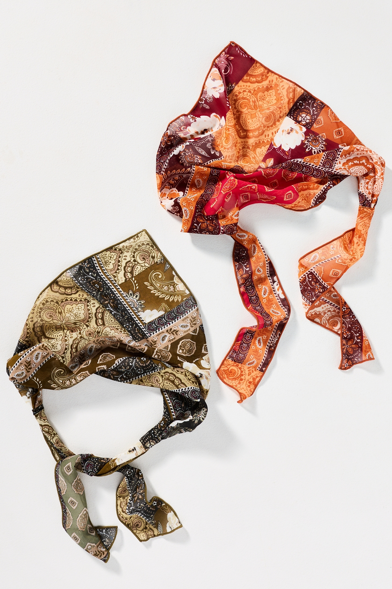 Paisley Printed Hair Scarf