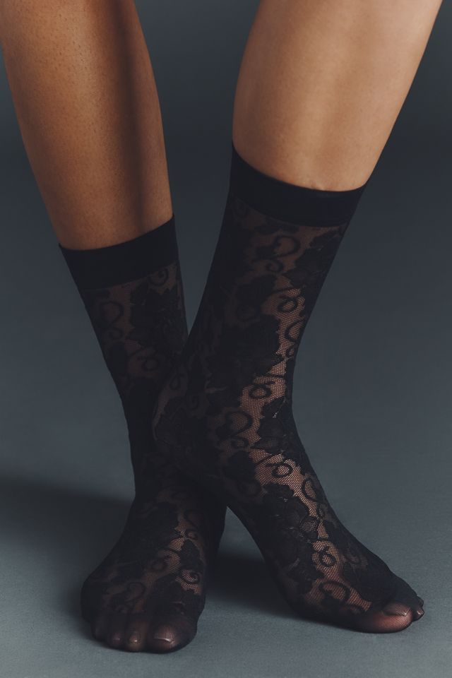 Swedish Stockings Lily Sheer Lace Socks #2