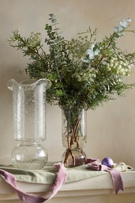 Blown Glass Bulb Vase