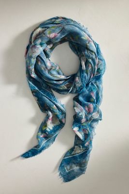 Floral Cashmere + Modal Scarf