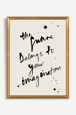 Artfully Walls The Future Belongs To Your Imagination Wall Art