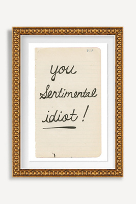 Artfully Walls You Sentimental Idiot Wall Art