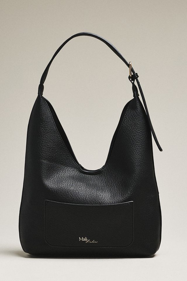 Mali + Lili Vegan-Leather Triangle Shoulder Bag #1
