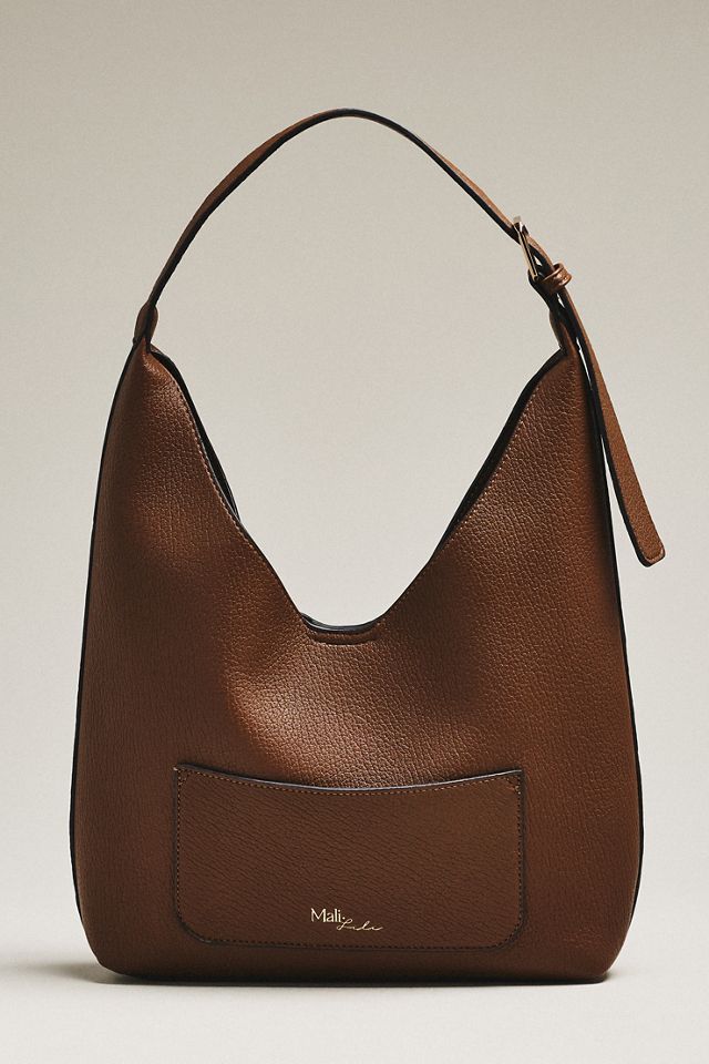 Mali + Lili Vegan-Leather Triangle Shoulder Bag | Anthropologie