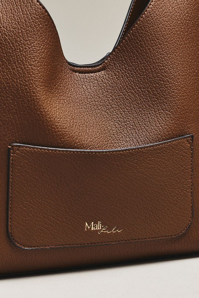 Mali + Lili Vegan-Leather Triangle Shoulder Bag | Anthropologie