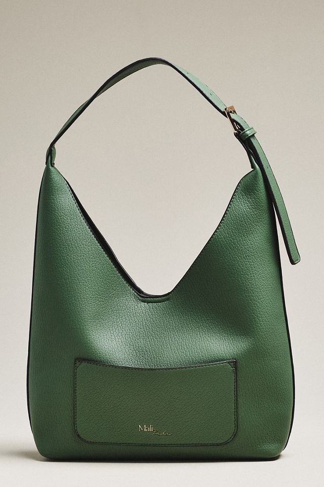 Mali + Lili Vegan-Leather Triangle Shoulder Bag #1