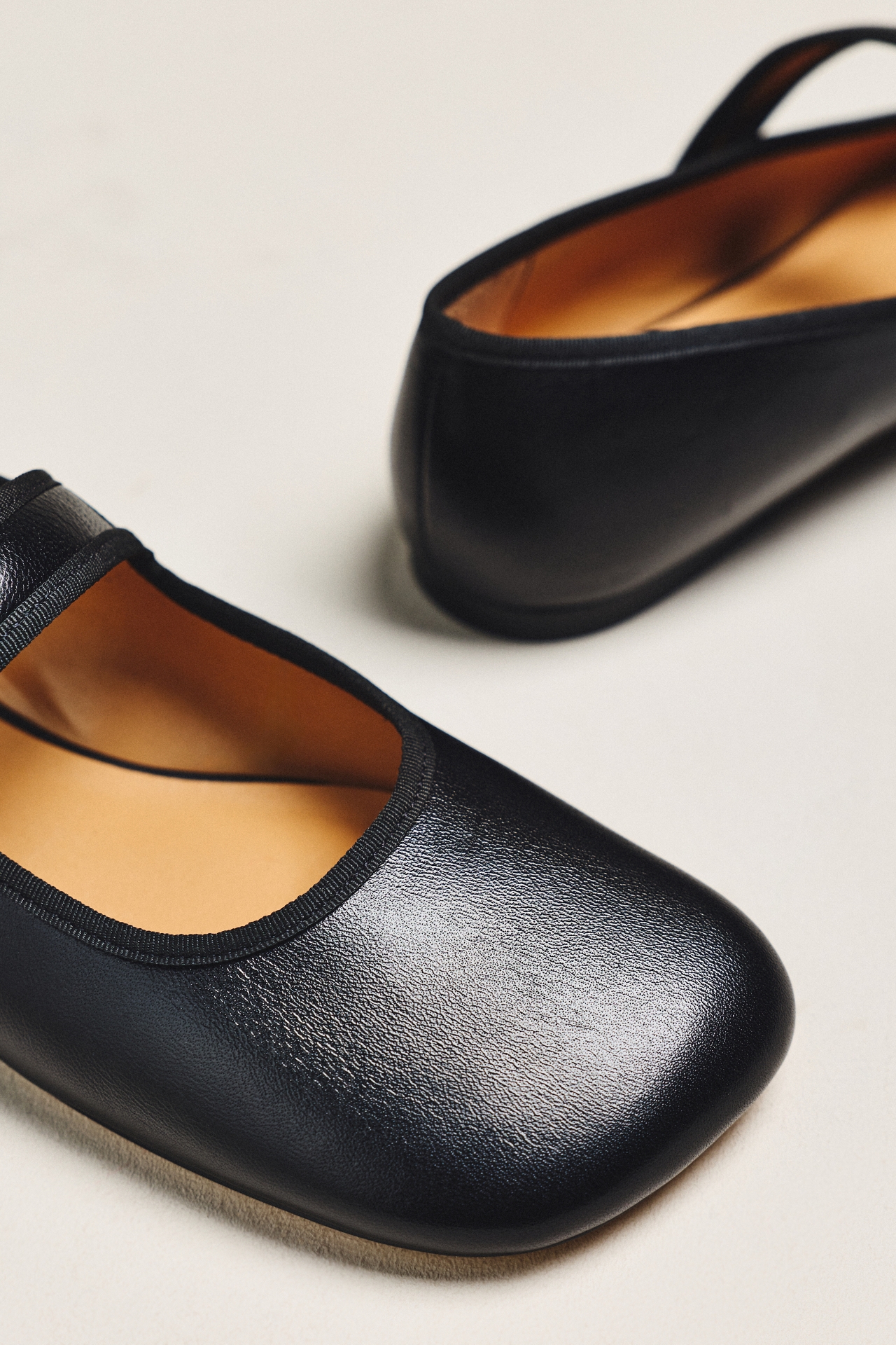 Maeve Square-Toe Mary Jane Flats