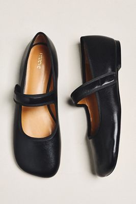 Maeve Square-Toe Mary Jane Flats