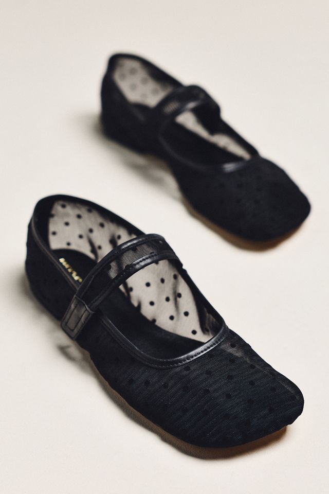 Maeve Square-Toe Mary Jane Flats #3