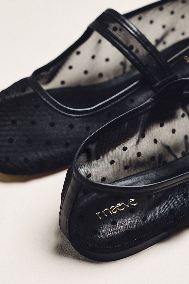 Maeve Square-Toe Mary Jane Flats #4